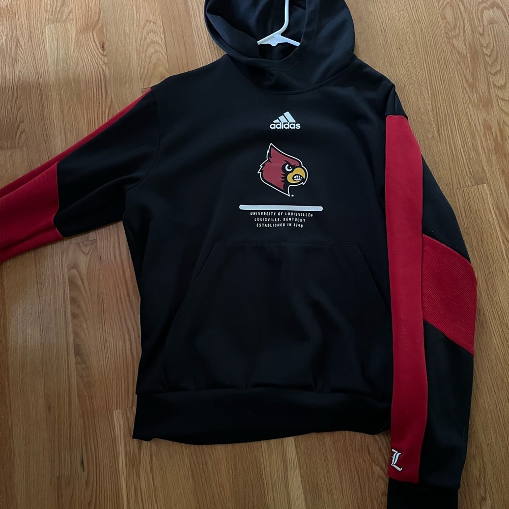Louisville ‘Athlete Issued’ Adidas Black Hoodie